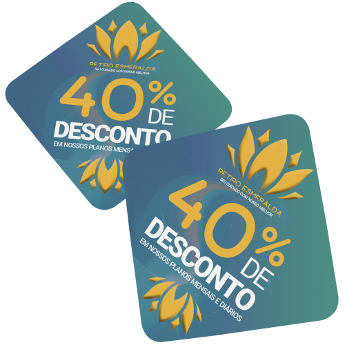 Kit 2 Adesivos Losangos 59,5x59,5cm