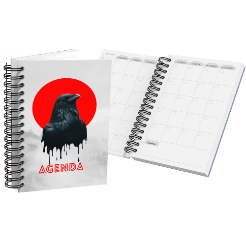 Agenda Planner com Capa Dura