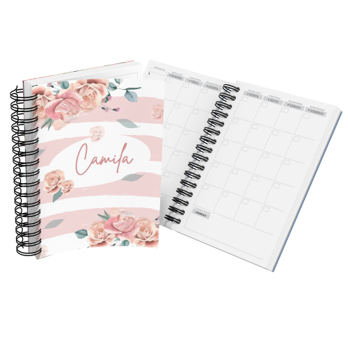 Agenda Planner com Capa Maleável