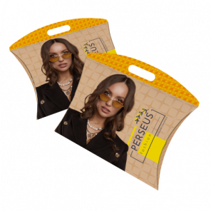 Caixa Travesseiro Grande - Embalagem de presente