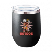 Copo Cuia com Tampa de Acrilico 360ml 