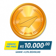 Crédito Pré-Pago R$ 10.000,00
