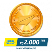 Crédito Pré-Pago R$ 2.000,00
