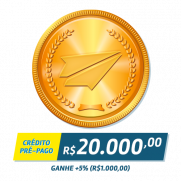 Crédito Pré-Pago R$ 20.000,00