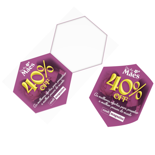 Kit 2 Adesivos para Dia das Mães 59,6x69cm