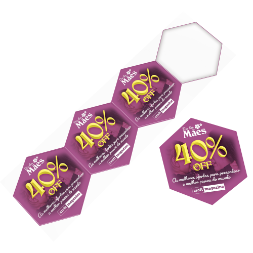 Kit 4 Adesivos Dia das Mães 29,5x34,5cm