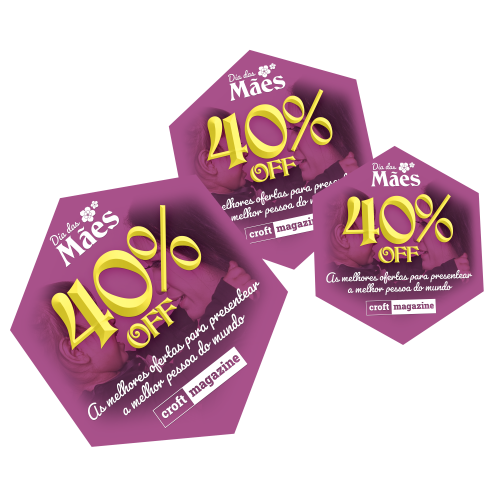 Adesivo para Vitrine Dia das Mães