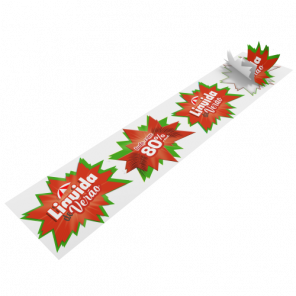 Kit 4 Adesivos Splash 29x24,2cm