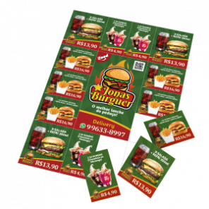 Cupom com 15 Espaços