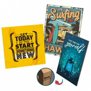 Quadro sem Moldura MDF 6mm