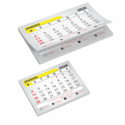 Bloco de Calendário para Ímã 2026